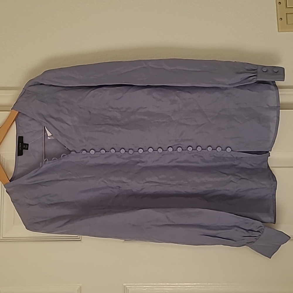 Nwt J.Crew silky cotton blouse.